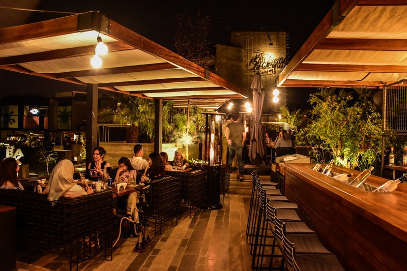 Kitchen Yard on Saturday Night